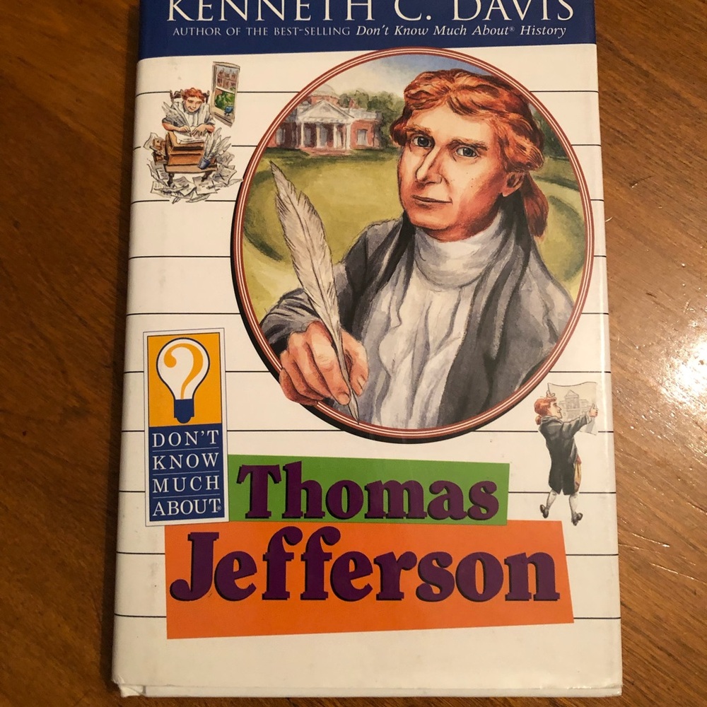 Thomas Jefferson Learning Book for Kids